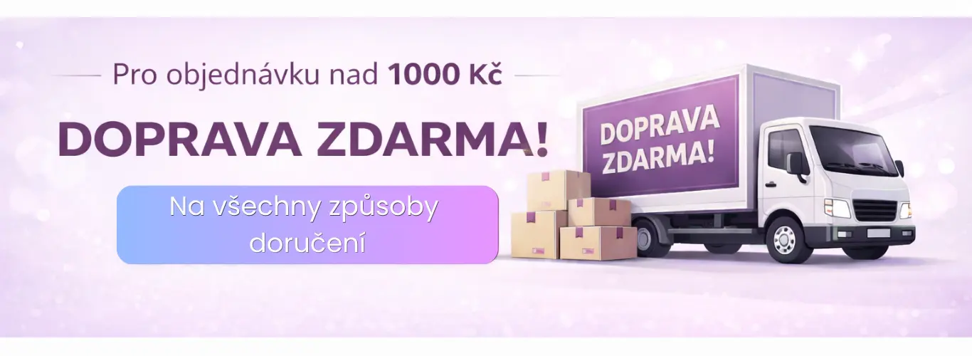 Doprava zdarma při objednávce nad 1000 Kč – Semoda