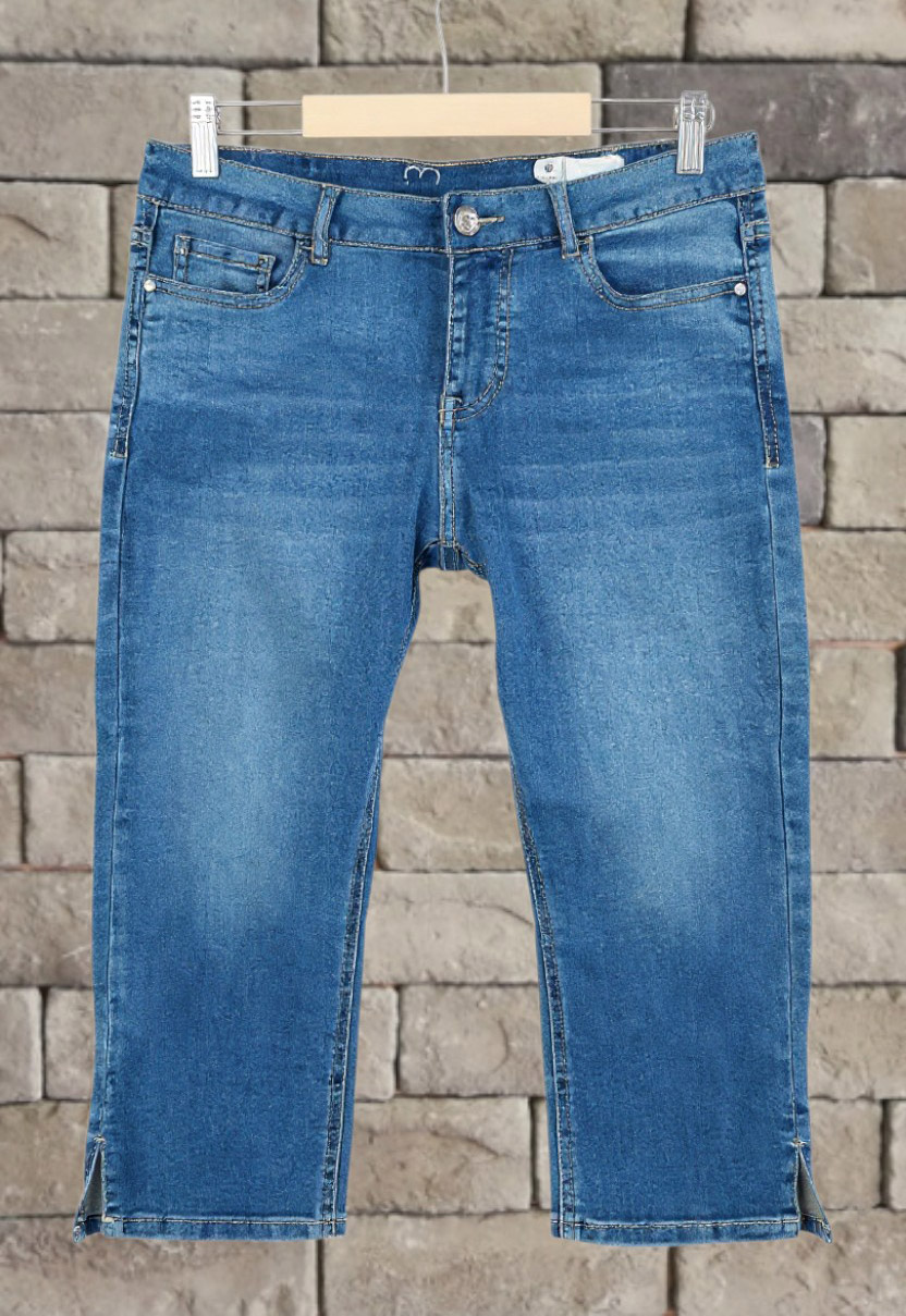 Třičtvrteční kraťasy Denim vel 40