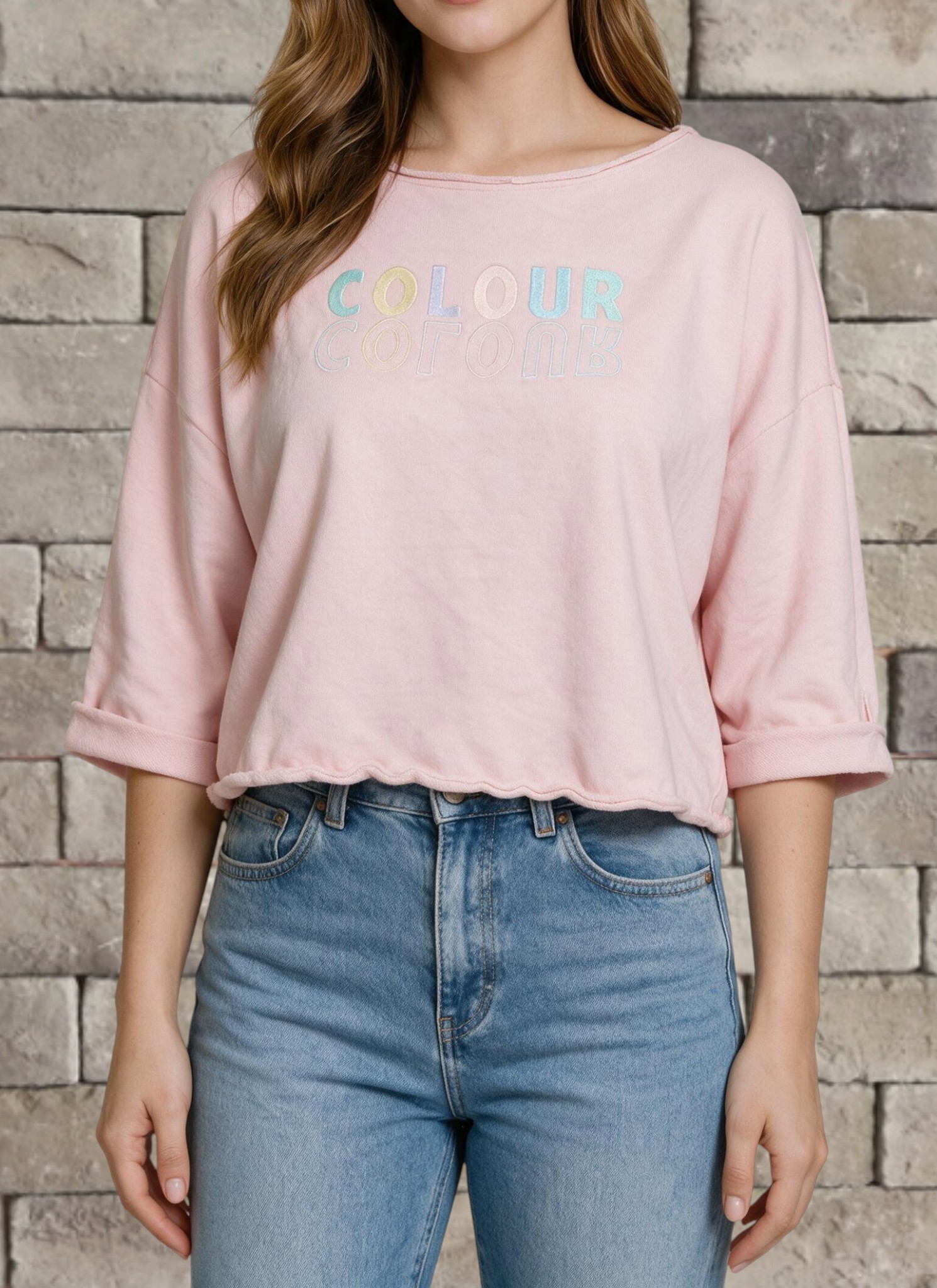 Crop mikina Tchibo vel 44-46