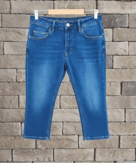Tříčtvrt kraťasy True denim vel 36-38