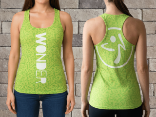 Sportovní tílko Zumba vel 40
