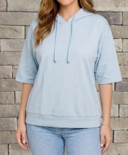 Mikina s krátkým rukávem Femix fashion vel 44